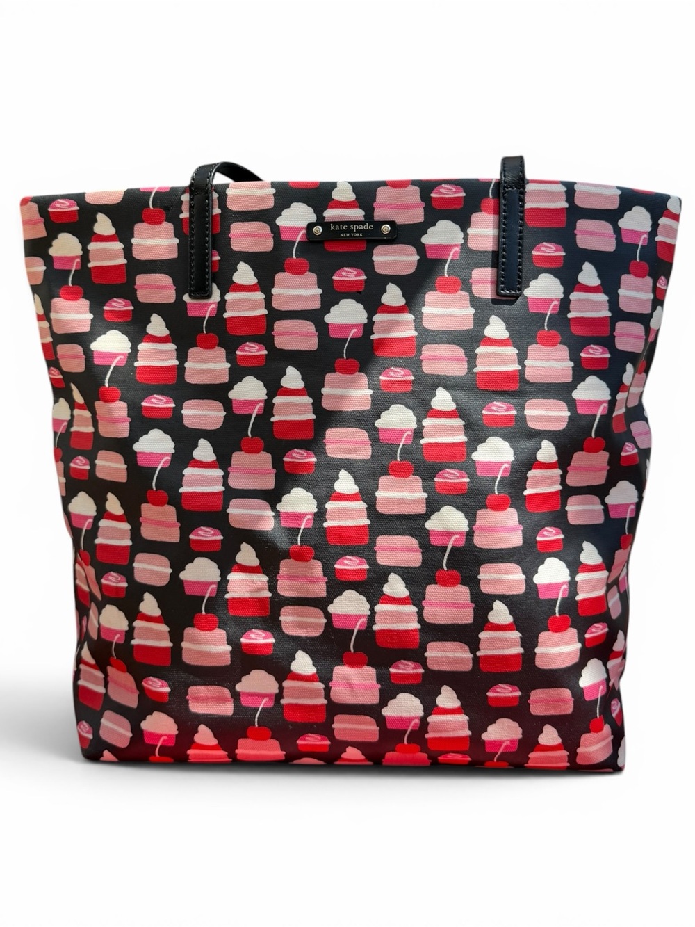 Kate Spade New York Cake Print Tote Bag Large Sweet Treat Shopper